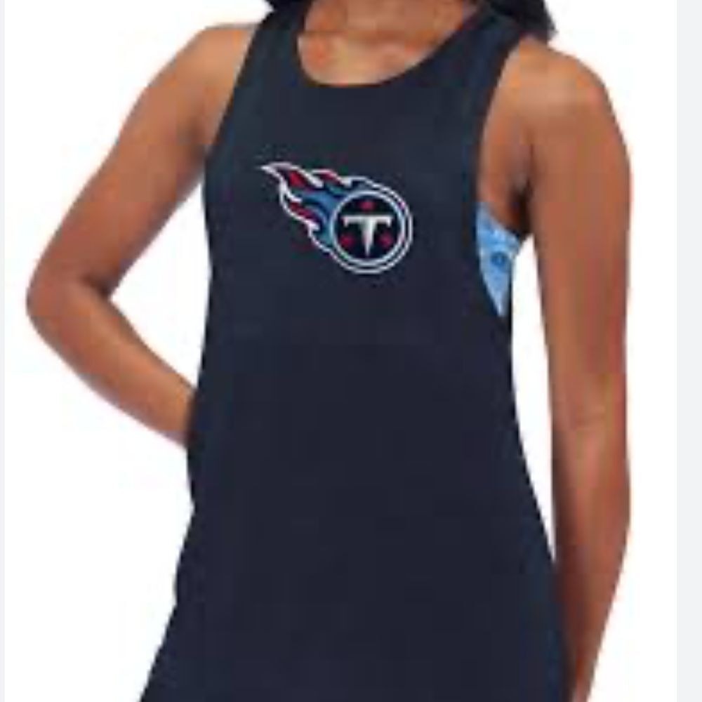 TENNESSEE TITANS Certo NFL Outer Bank Tank Top Navy‎ Blue Size 2XL NEW